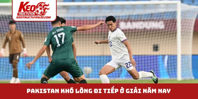Pakistan khó lòng đi tiếp ở giải năm nay